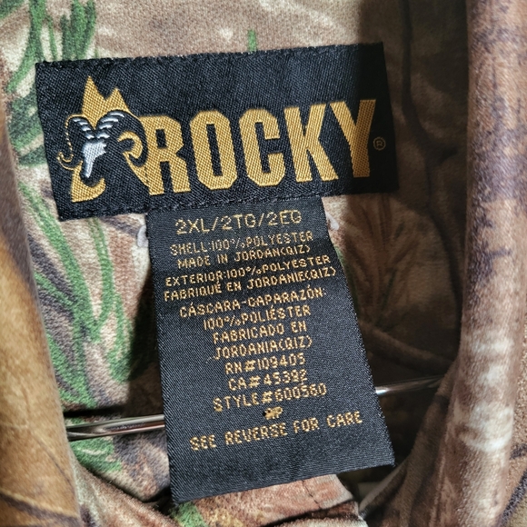 👕🌶 Rocky Real Tree Camo Longsleeve Button Up Shirt - Picture 6 of 6